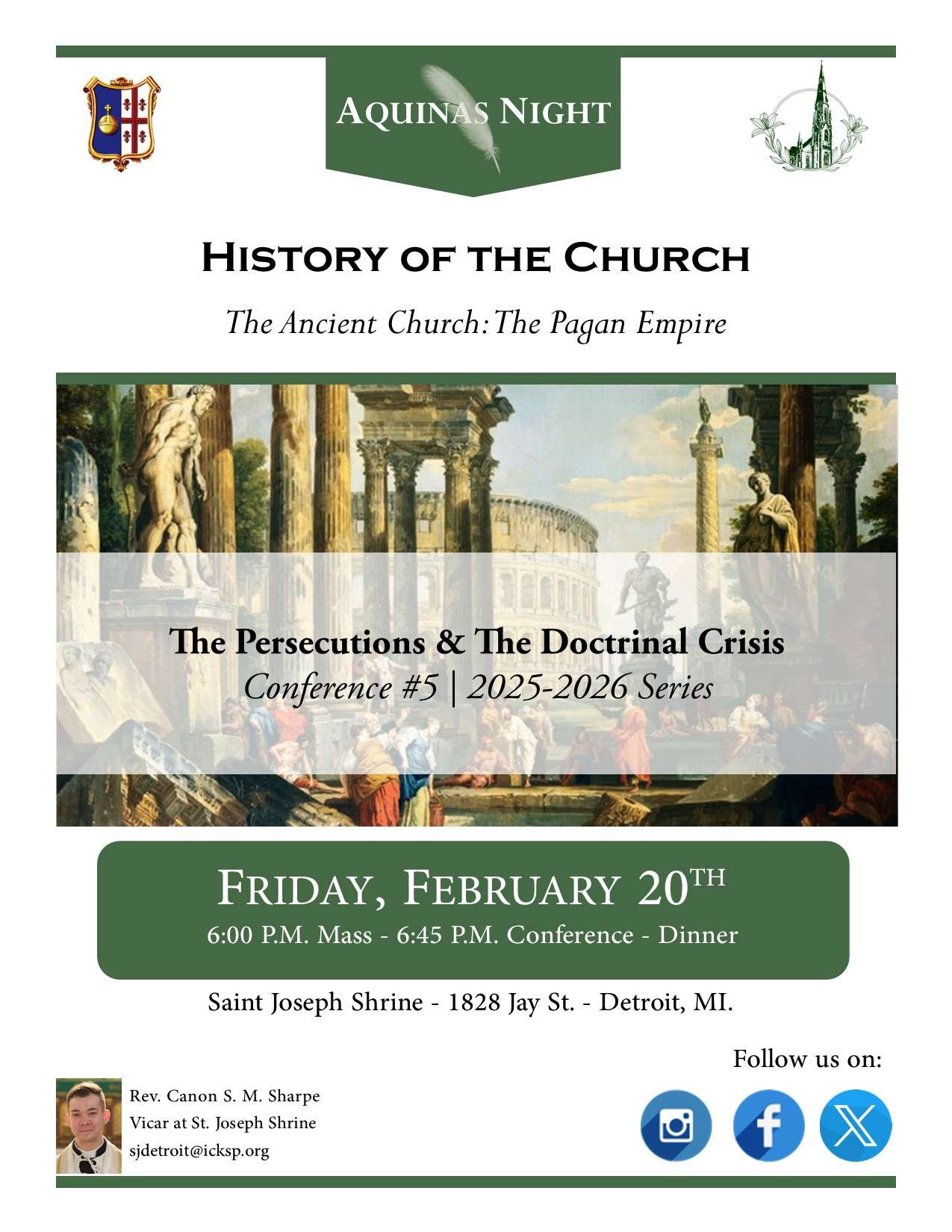 Aquinas Night Feb. 26